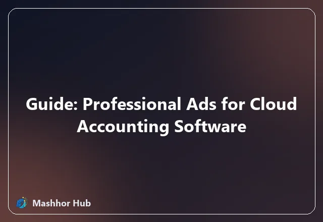 Guide: Professional Ads for Cloud Accounting Software